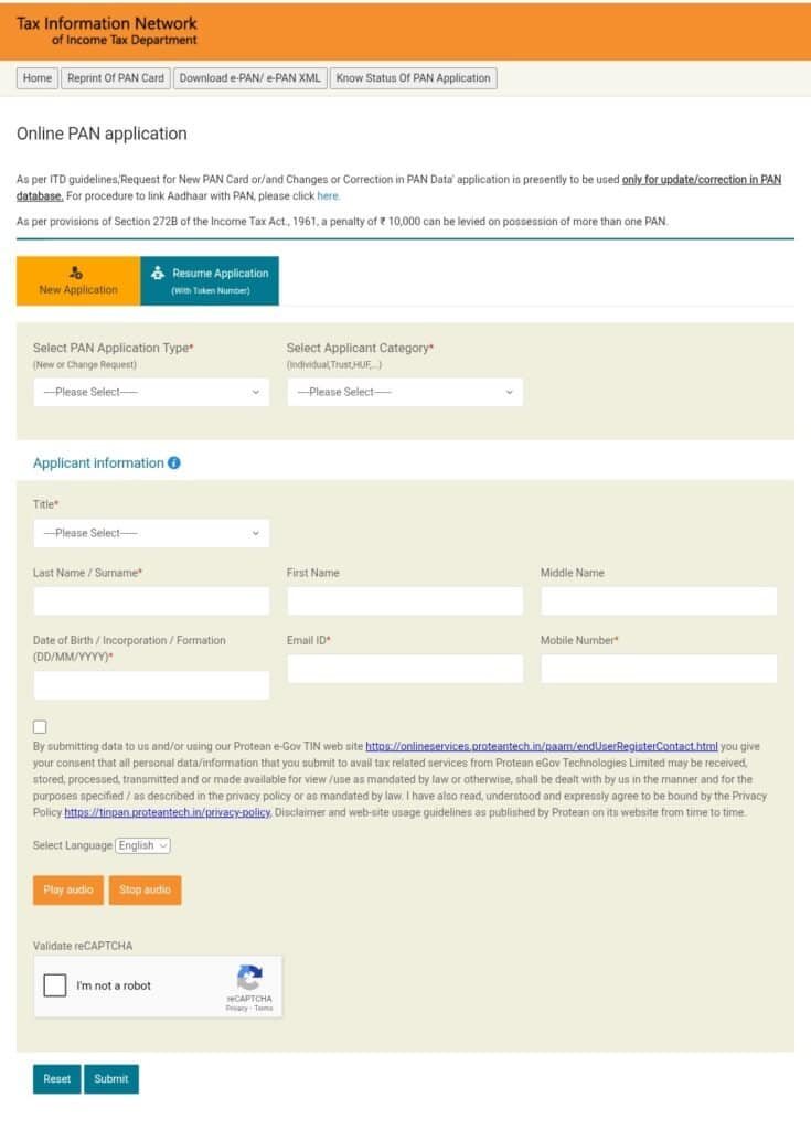 NSDL PAN Update Guide